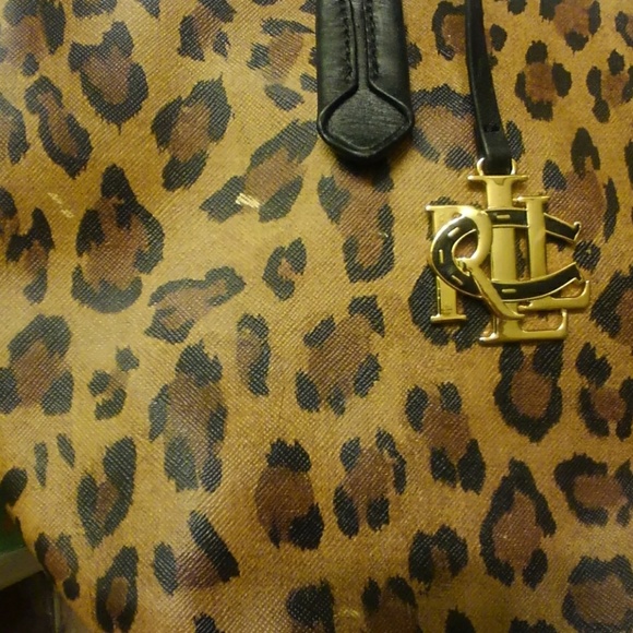 Lauren by Ralph Lauren Caldwell Tote purse - Picture 4 of 6